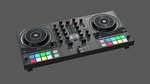 DJ Controller 3D model