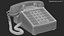 retro phone 3D