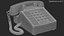 retro phone 3D