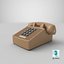 retro phone 3D