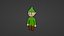 TEXTURED AND RIGGED 3D ELF 3D model