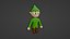 TEXTURED AND RIGGED 3D ELF 3D model