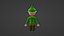 TEXTURED AND RIGGED 3D ELF 3D model