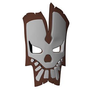 voodoo mask 3d model