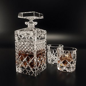 Bohemia Crystal Decanter Set