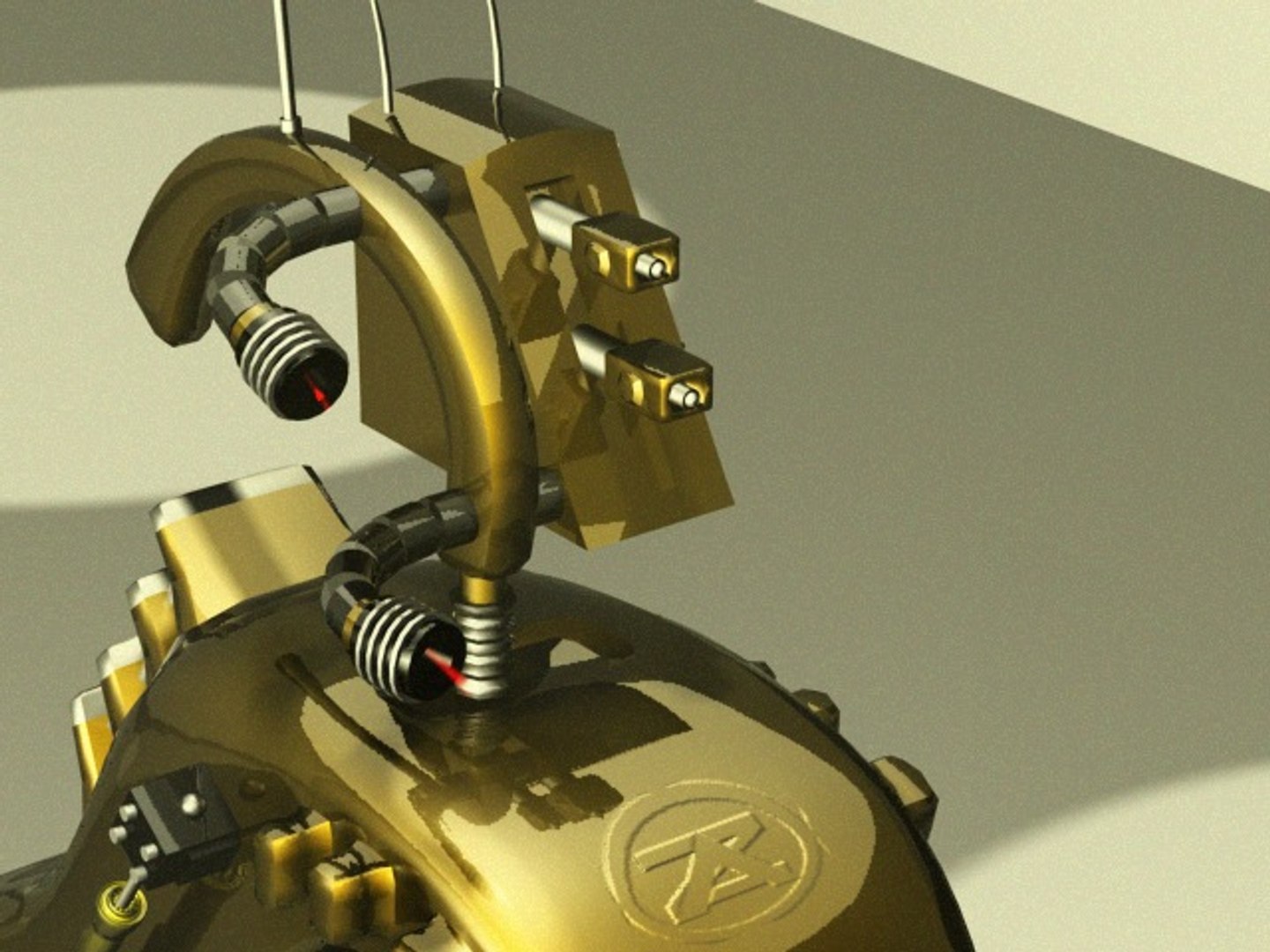 3d Monoped Robots Model
