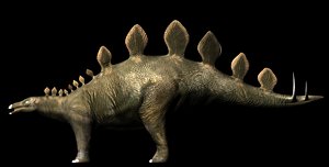 3d stegosaurus rig