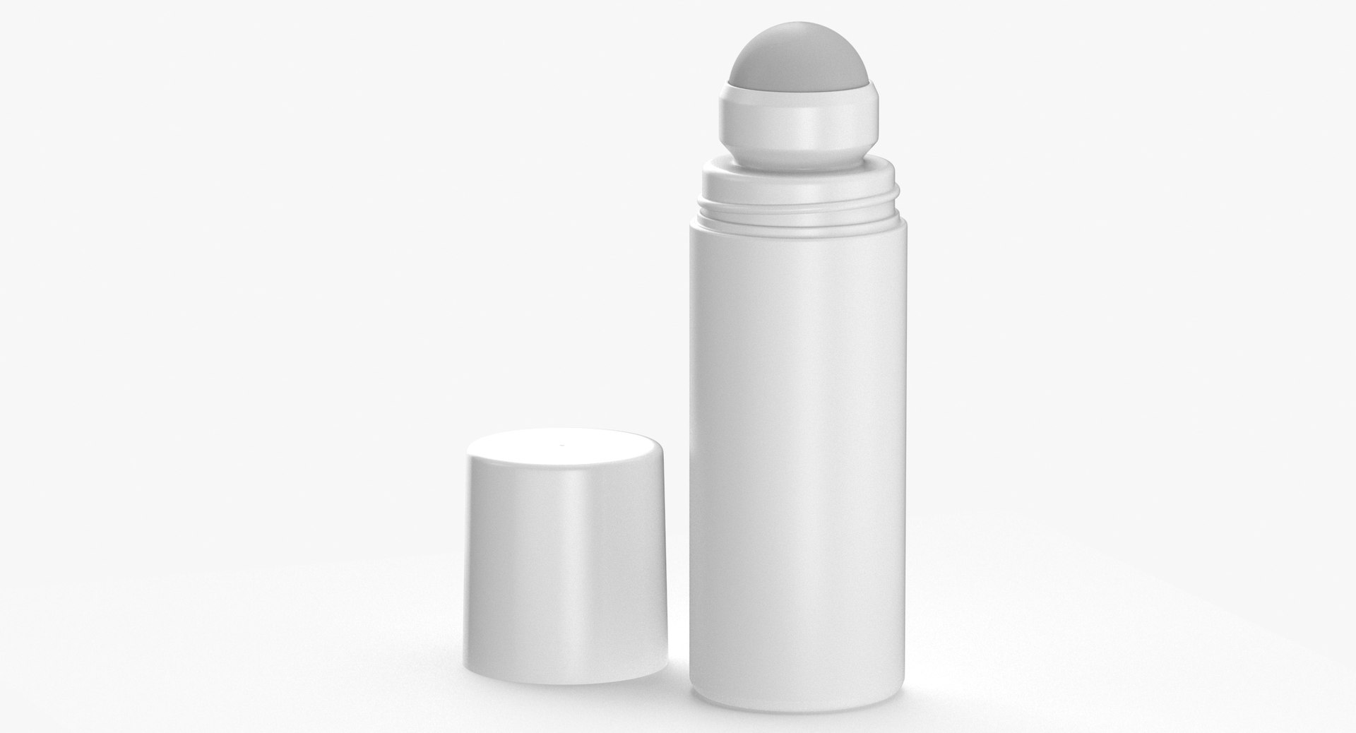 3D Deodorant Container Type 02 Blank and Generic Basic Poses ...