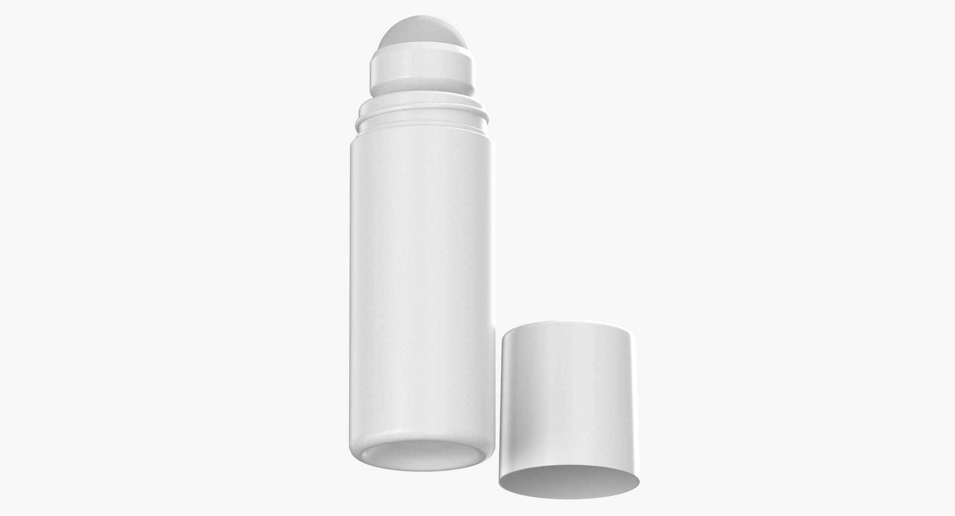 3D Deodorant Container Type 02 Blank and Generic Basic Poses ...
