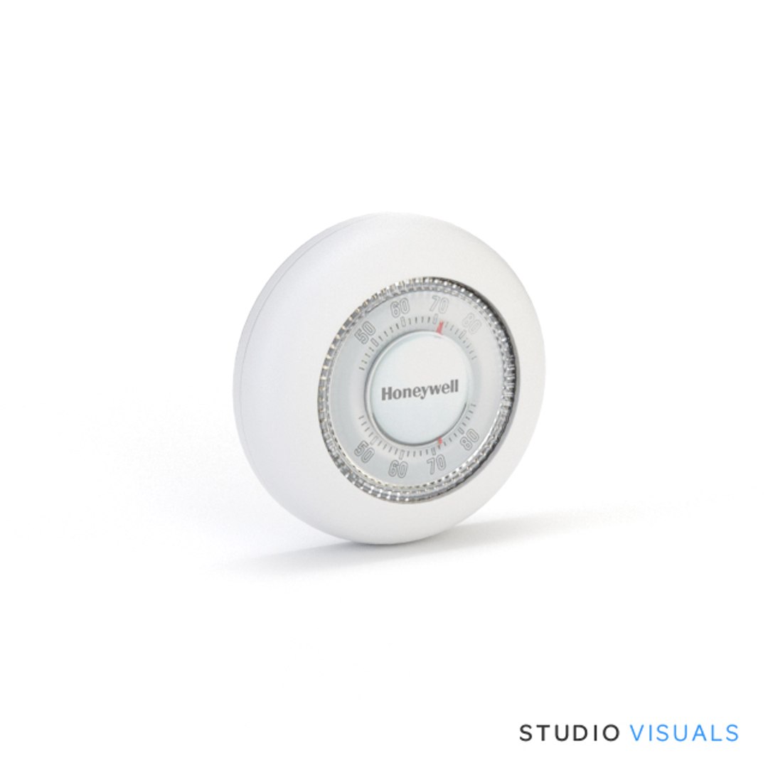 3d Honeywell Dial Thermostat