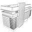 10 buildings 3d max
