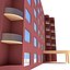 10 buildings 3d max