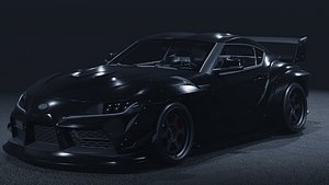 2020 Toyota Supra A90 3D Model  JDM Legend Reborn