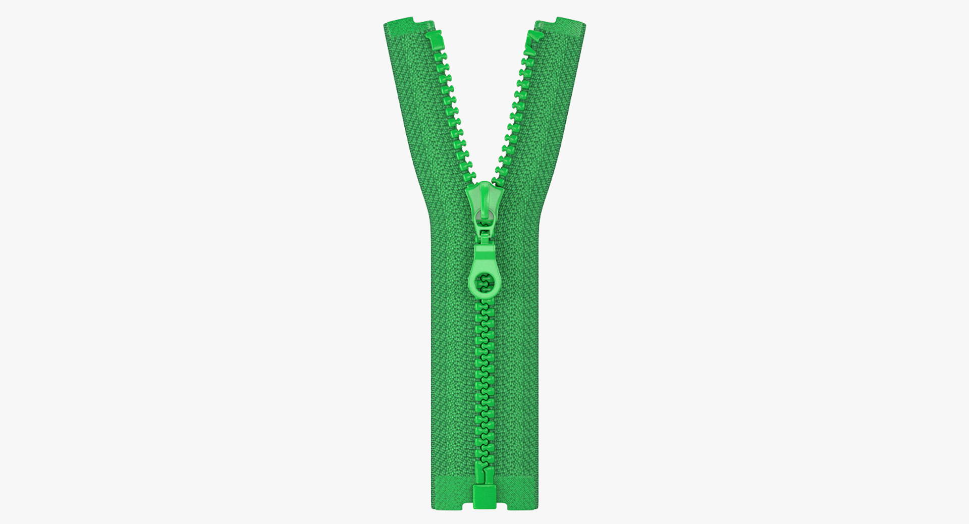 Plastic Zipper 3D Model - TurboSquid 1249662