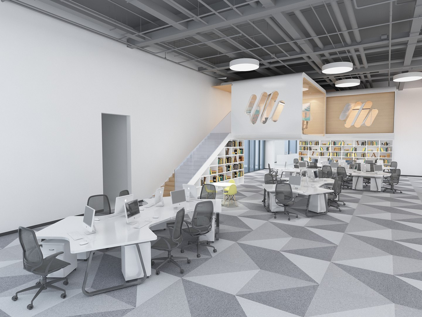 Administration Offices - 2020 - 303D模型 - TurboSquid 1932357