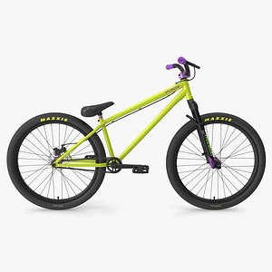 mtb bicycle dirt jumping 3D model