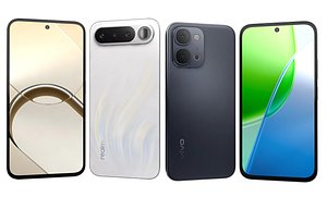 Realme 16 5G White And Vivo Y31d Black model