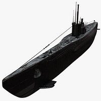 Uboat Submarine WWII Redshift