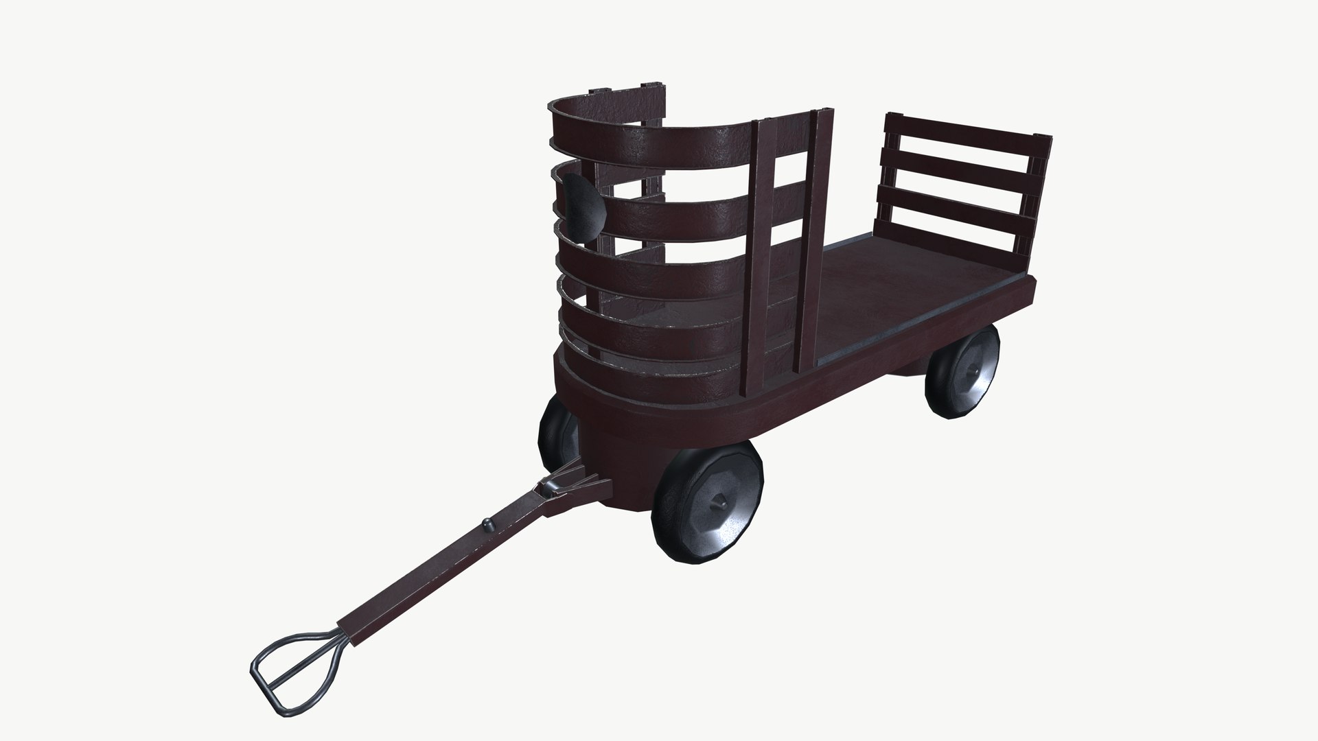Trolley 3D Model - TurboSquid 2284239