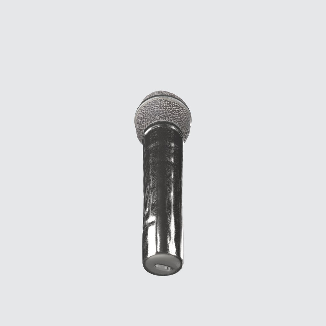 Realistic Microphone Model - TurboSquid 2278696
