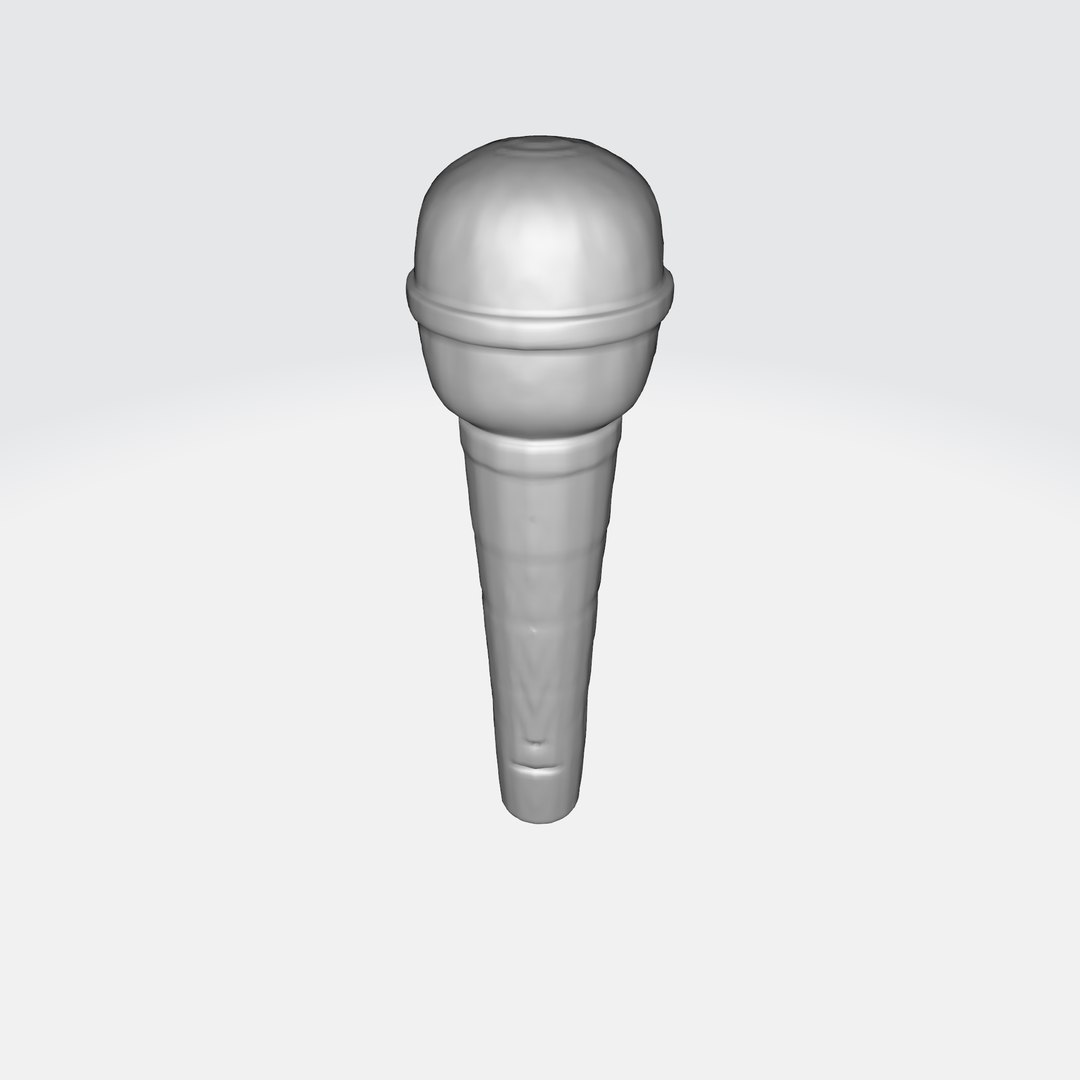 Realistic Microphone Model - TurboSquid 2278696