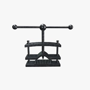 Medieval Foot Crusher 3D model