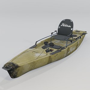 3D Kayak for fishing Hobie Mirage Pro Angler 14 with 360 Camo