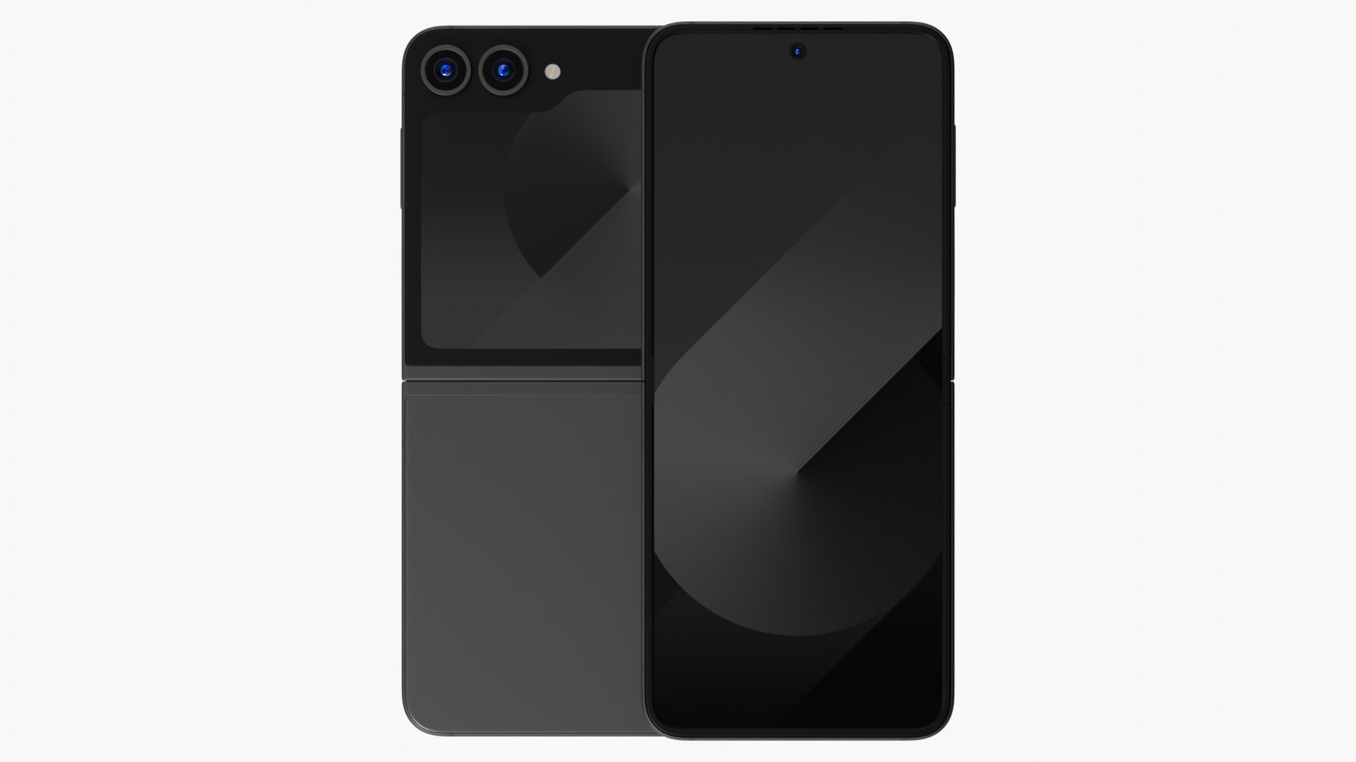 3D Samsung Galaxy Z Flip 6 Crafted Black - TurboSquid 2256532