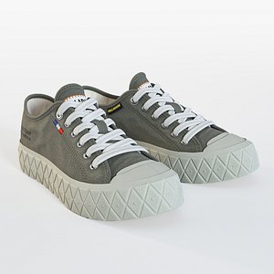 Palladium Palla Ace Green 3D model