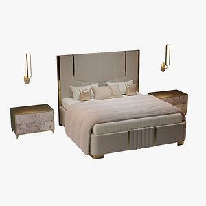 Bed 05 3D model