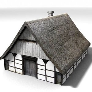medieval building 3d model