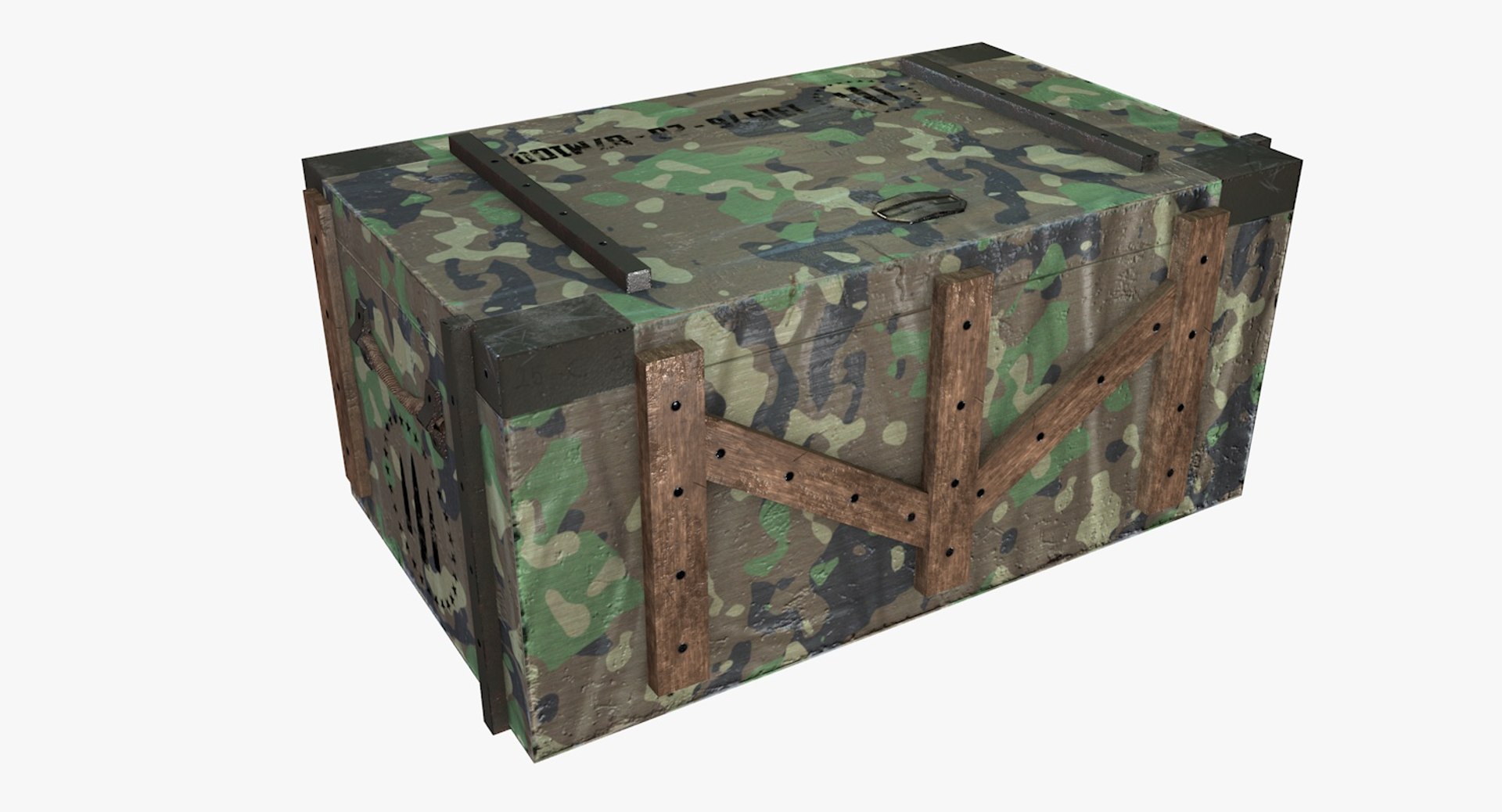 3D Military Crate - TurboSquid 1219703