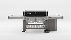 Genesis II Barbecue and Grill 3D Model model