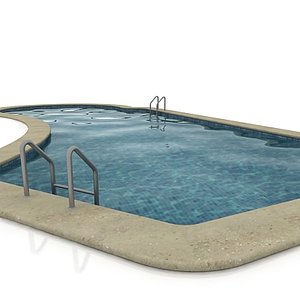 swimming-pool swimming 3d max