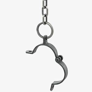 3D Manacles Prisonier