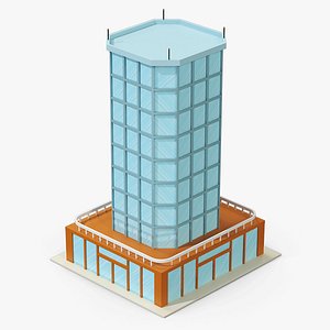 Low Poly Apartment Block