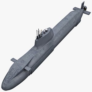 astute class submarine 3d max