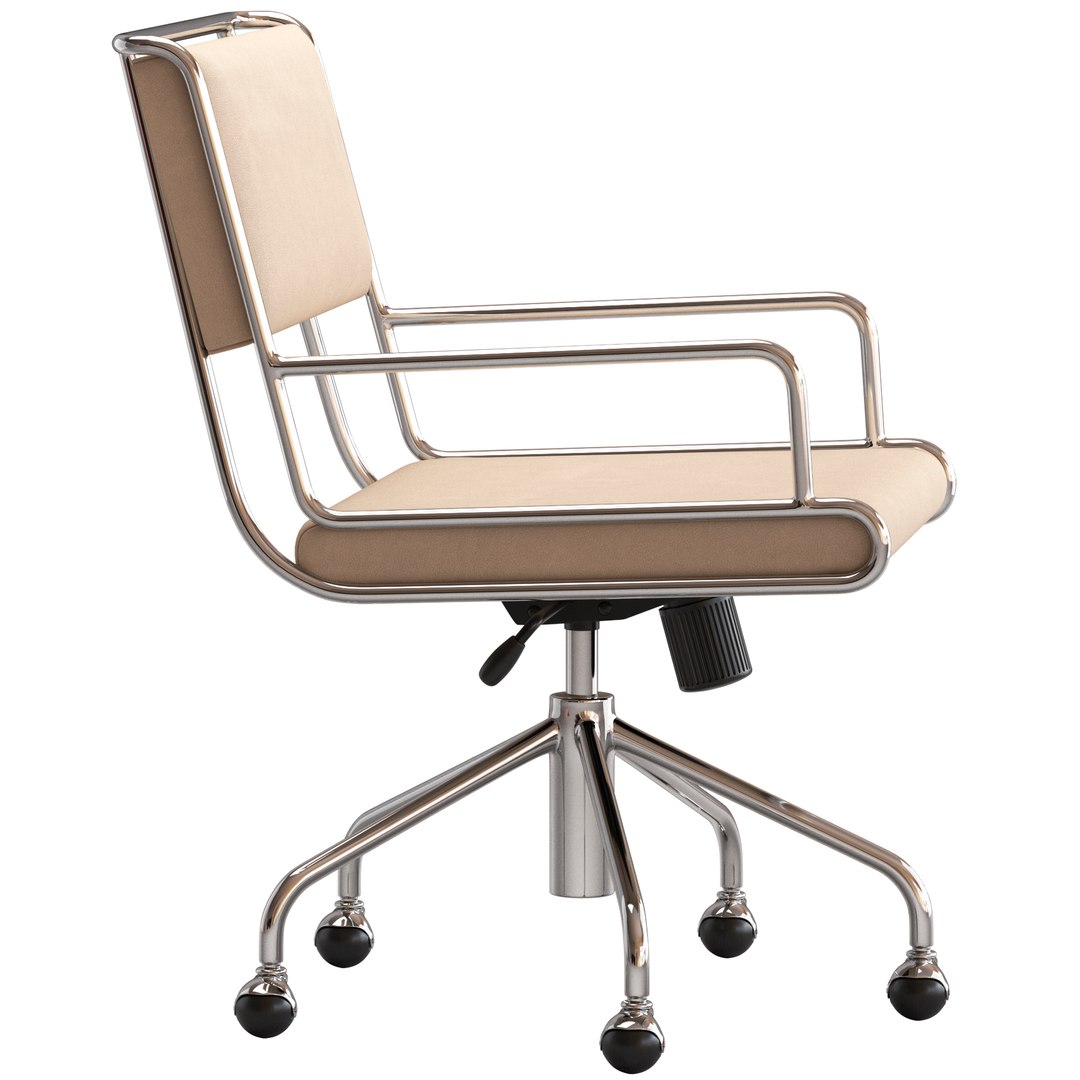 CB2 Court Office Chair 3D model TurboSquid 2165391