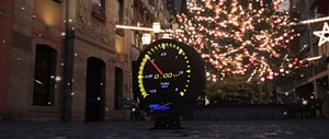 Reloj Indicador AnalogicoDigital para Vehiculos - Inspirado en Greddy Sirius - JunkiDesigns