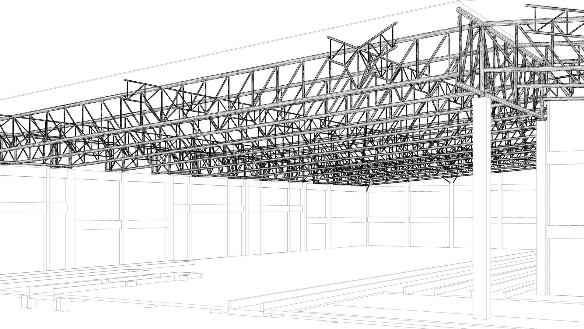 Factory In Section Cut 24i04 3D - TurboSquid 2237503