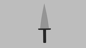 Low Poly Knife 5