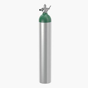 3D oxygen cylinder e-tank model