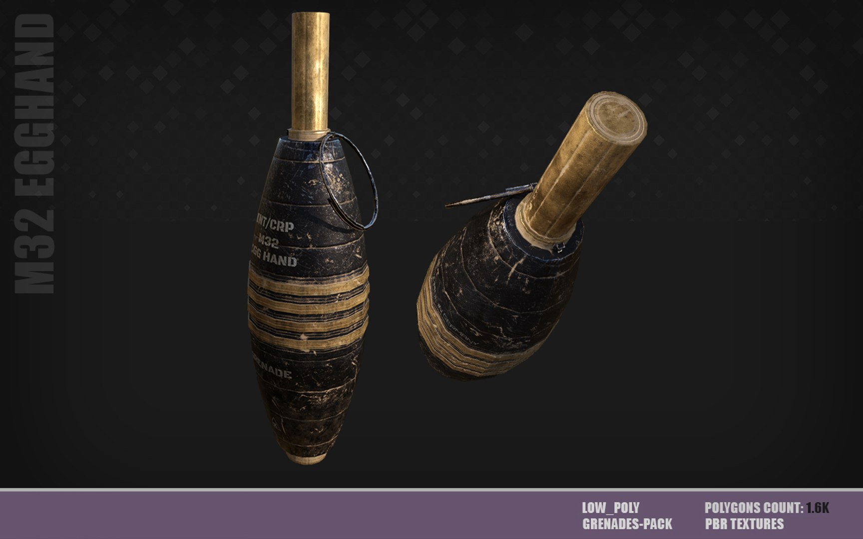 18 GRENADES PACK Game ready models 3D model https://p.turbosquid.com/ts-thumb/IB/FGrAWp/KM/m32egghand/jpg/1726660098/1920x1080/fit_q87/c9635ee47fb3459b47c67df0e6c2c2a661357ba0/m32egghand.jpg