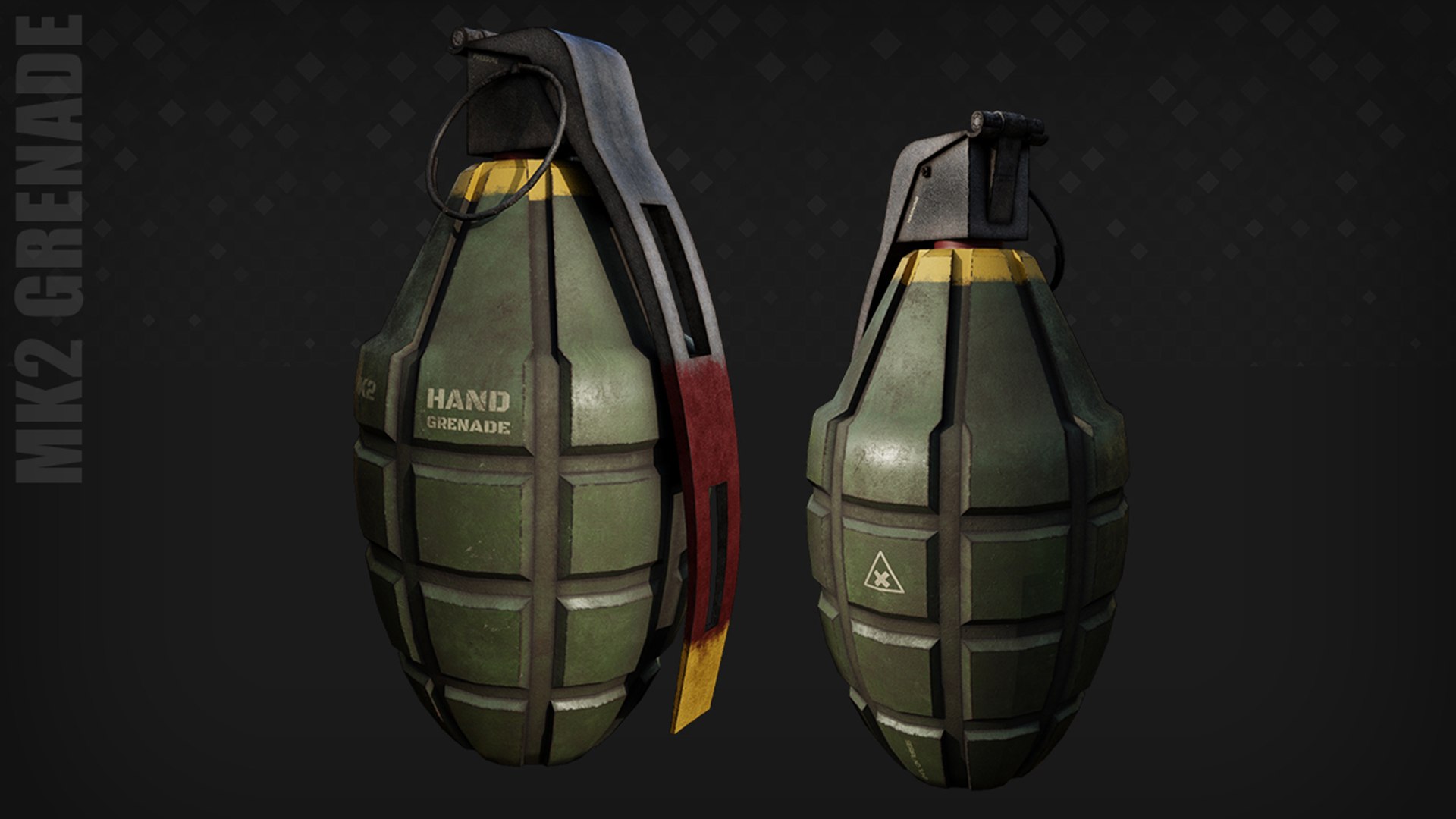 18 GRENADES PACK Game ready models 3D model https://p.turbosquid.com/ts-thumb/IB/FGrAWp/ba/mainimage4/jpg/1726660784/1920x1080/fit_q87/6926639c304396298cc1613cd3399f8226148650/mainimage4.jpg
