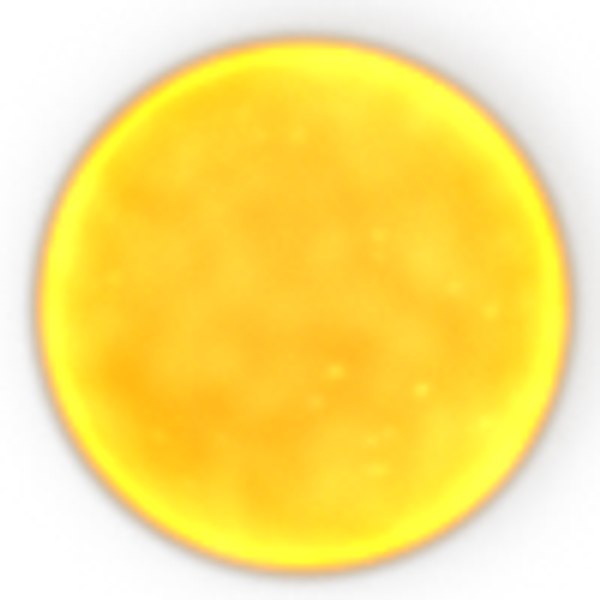 3d sun model