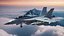 Fighter Jet Boeing EA 18G with Pilot