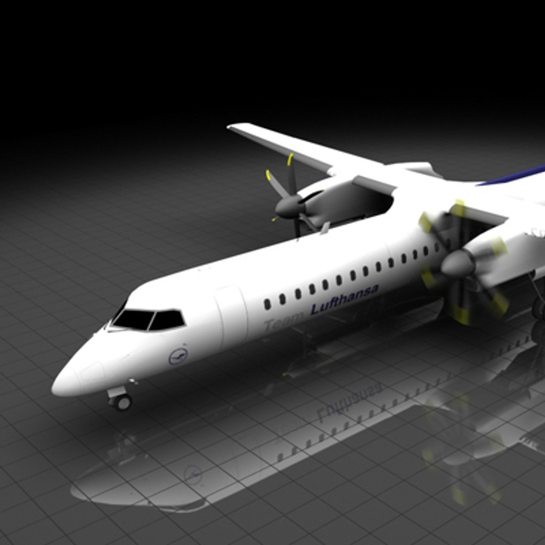 Dash-8 Dash 8 3d Model