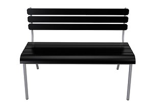 Metal bench model