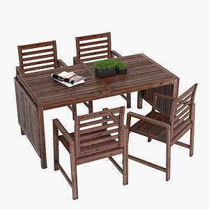 3ds max ikea applaro tableset