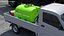 Truck Suzuki Carry with Fire Tank and Pump 3D